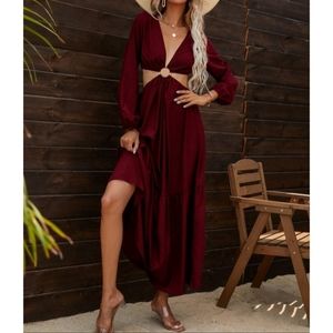 Ring Cut Out Dress